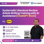 KURSUS PENULISAN ARTIKEL SOROTAN LITERATUR SISTEMATIK (SLR) DENGAN BANTUAN AI (CHATGPT WORK)